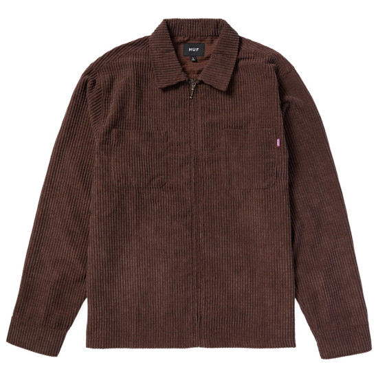 Huf Ανδρικό πουκάμισο Crnelius Zip Shirt